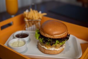 Hambúrguer clássico